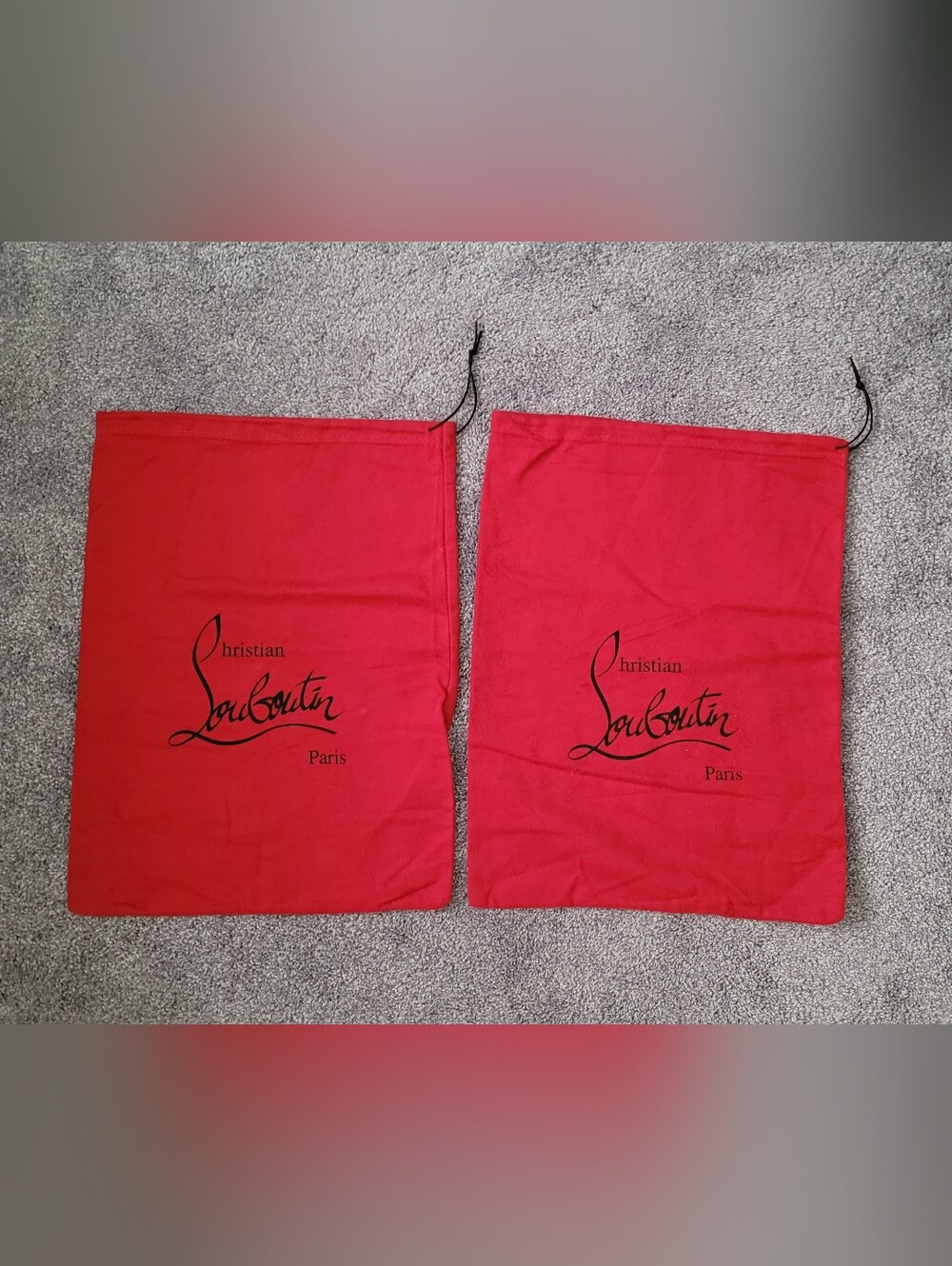 Christian Louboutin Shoe Dust Bags (Pair)